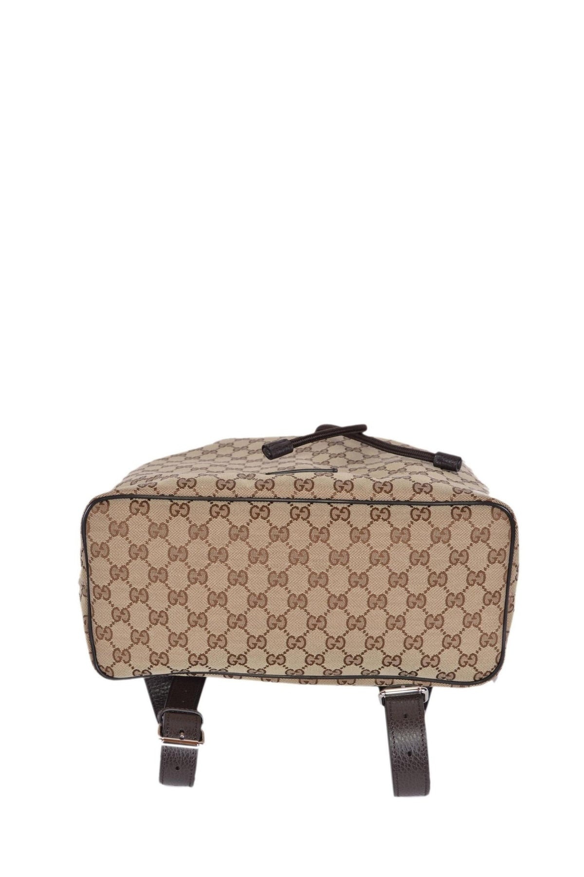 GG supreme backpack in brown canvas - 4
