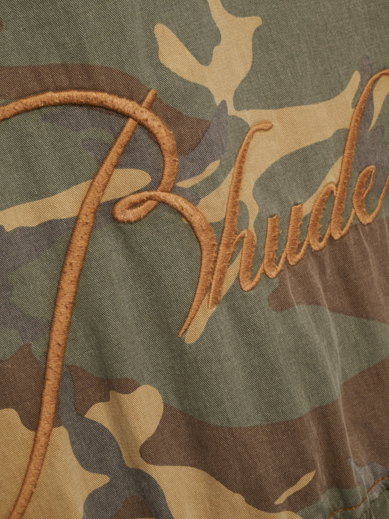 WASHED CAMO WORK JACKET 4