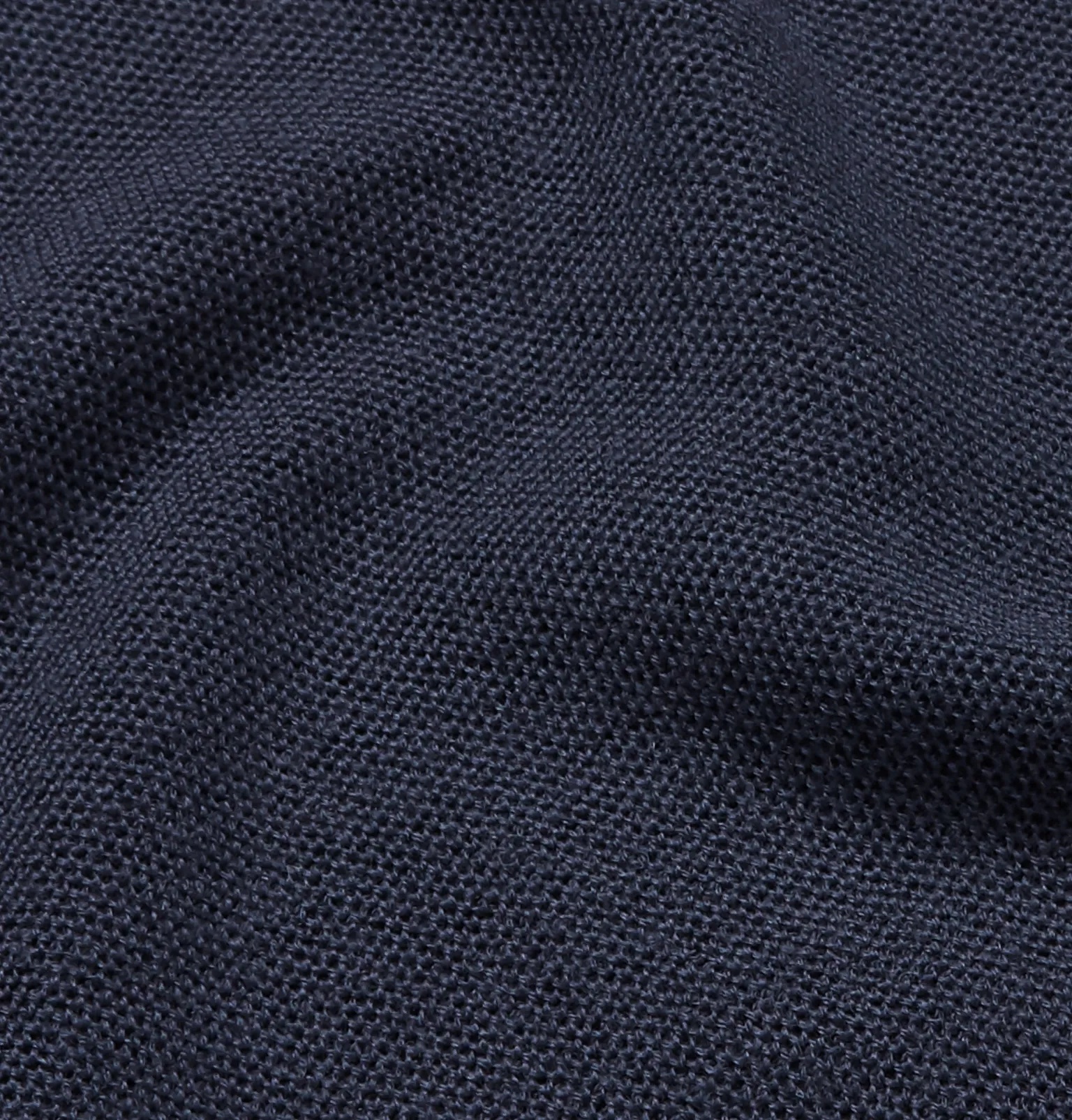 Contrast-Tipped Wool and Cashmere-Blend Piqué Polo Shirt - 3