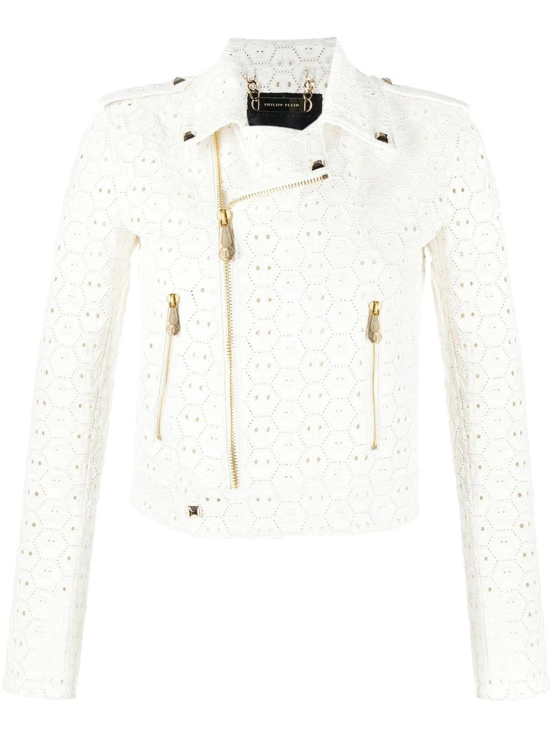 Sangallo leather biker jacket 1