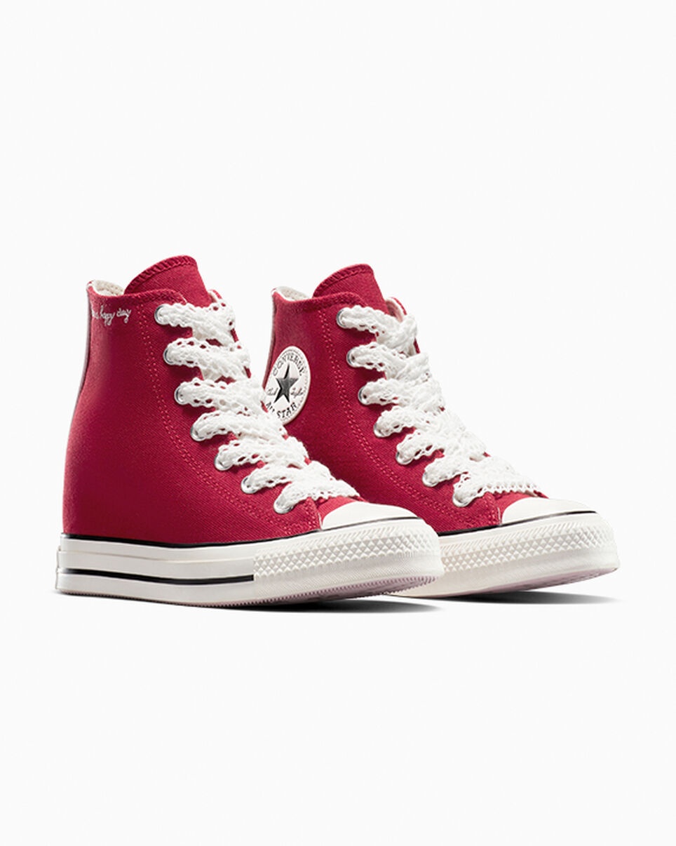Chuck Taylor All Star Wedge Platform Crochet Laces - 4