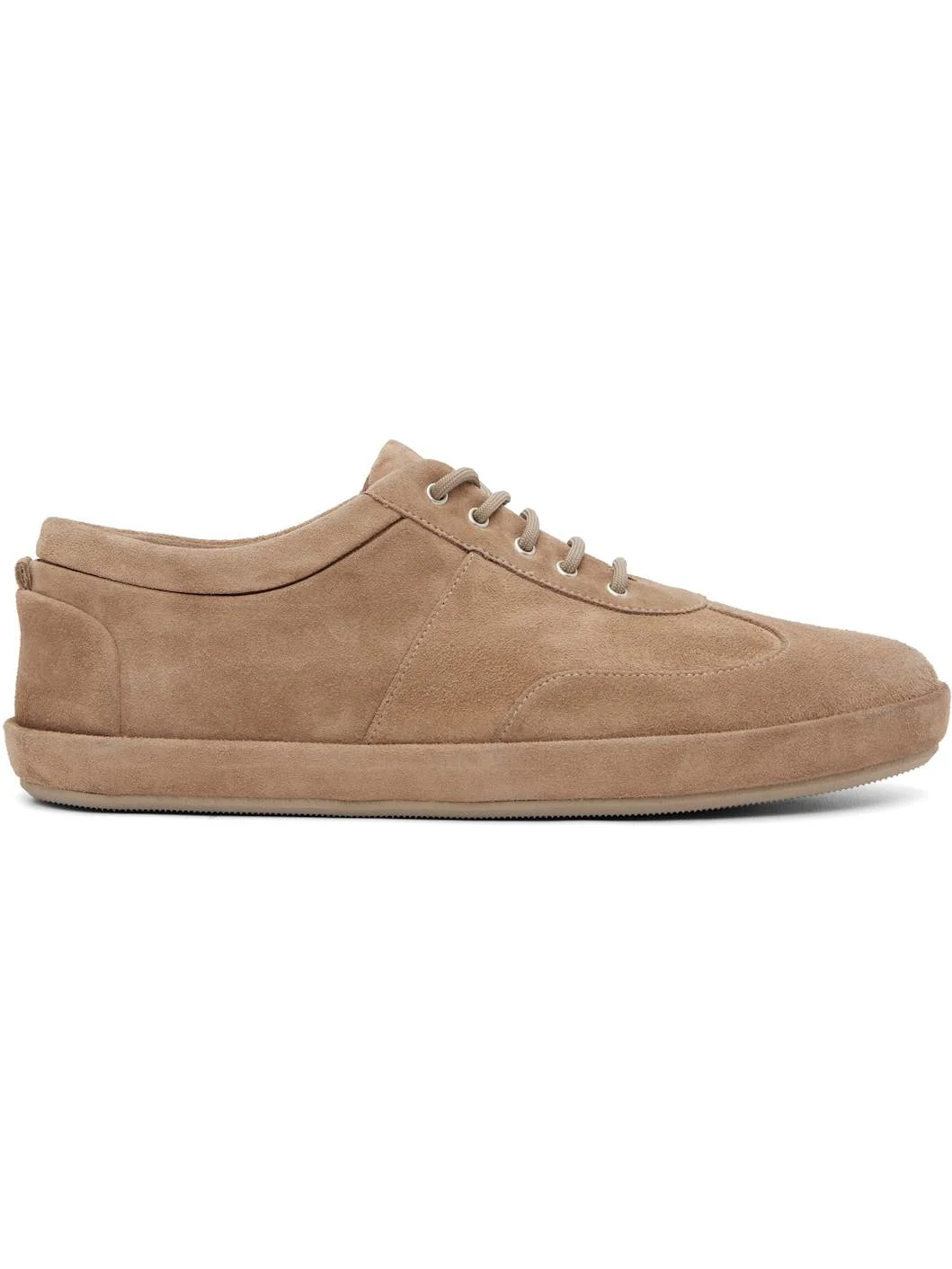 Beige Scatopelle Suede Sneakers - 1
