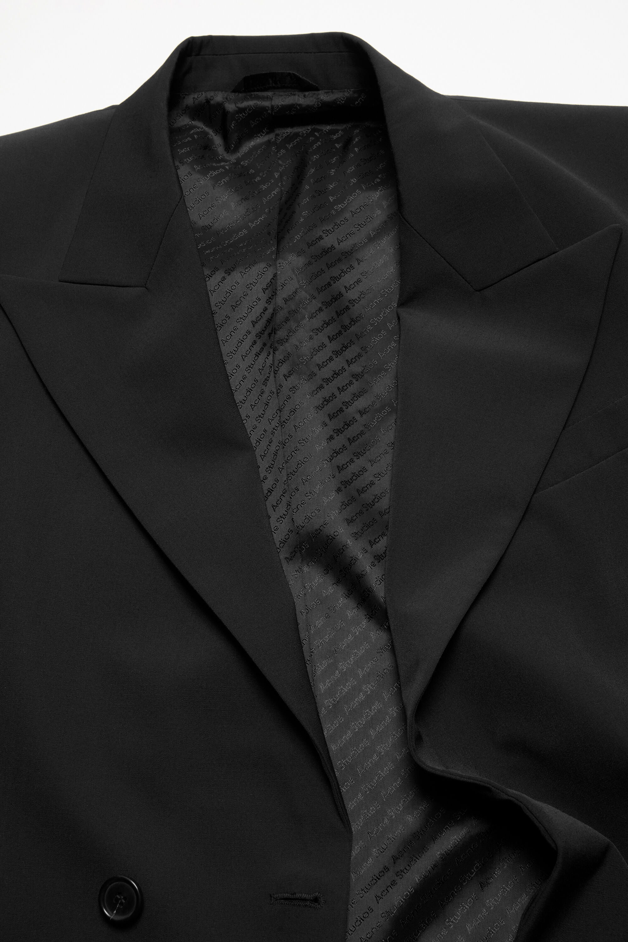 Regular fit suit jacket - Black - 7
