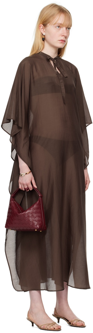 Brown Cove Maxi Dress - 4