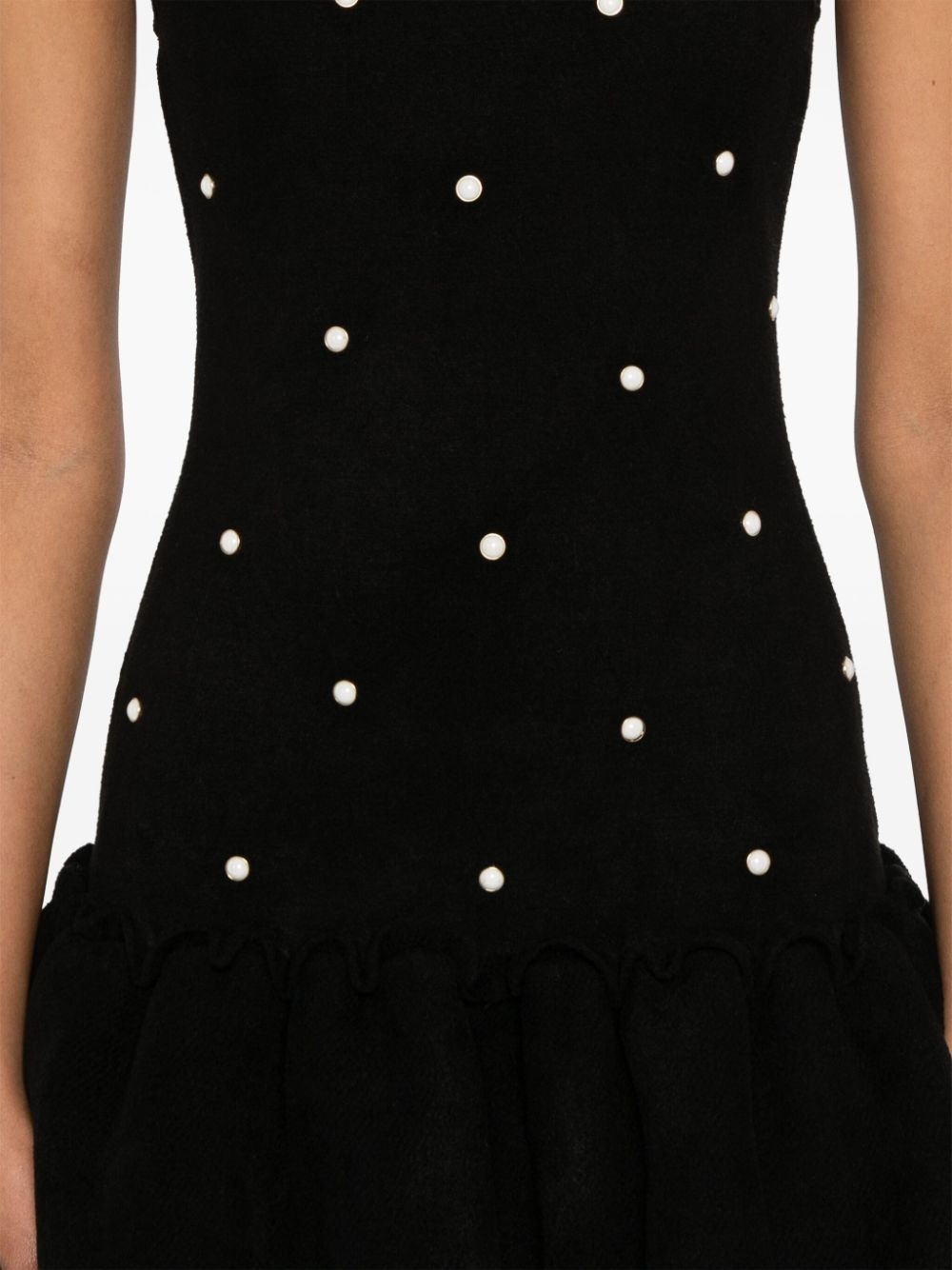 bead-embellished mini dress - 5