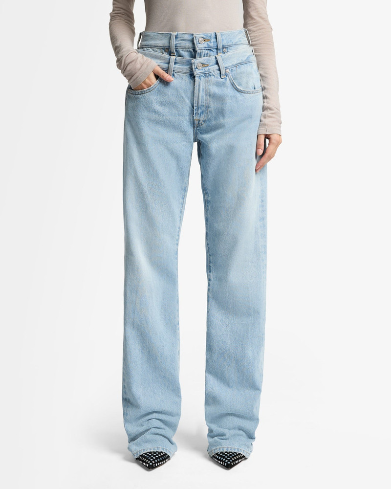 Double Waist Trouser in Bleach 3