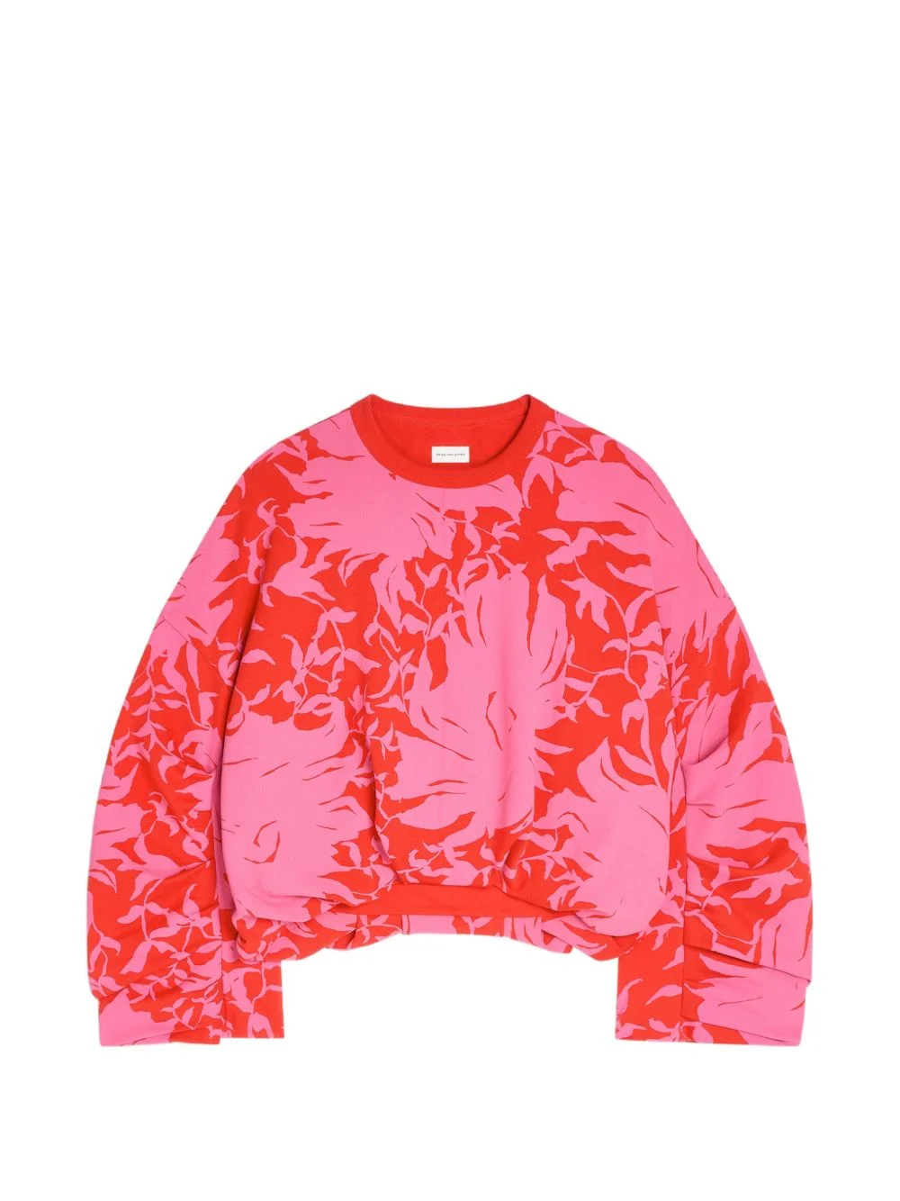 floral-print sweatshirt - 1
