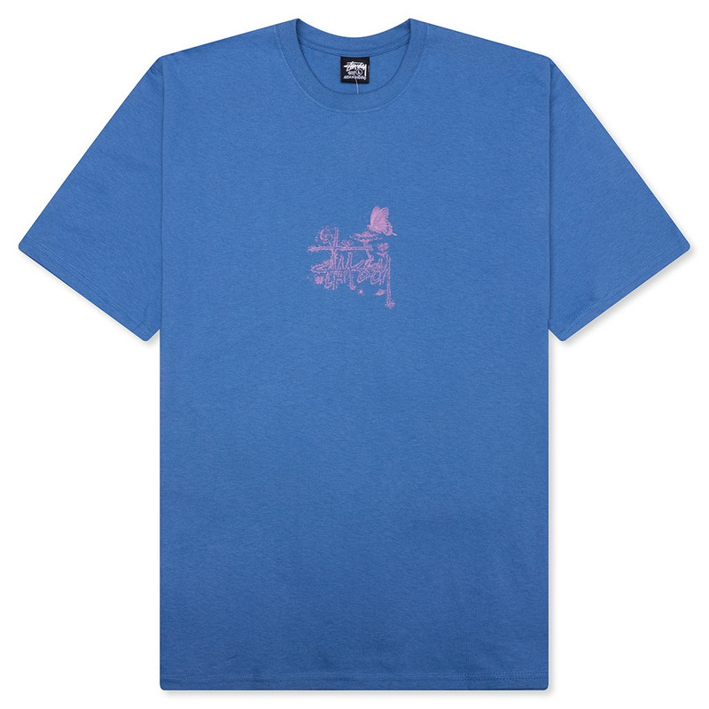 IN BLOOM TEE - BLUE - 1