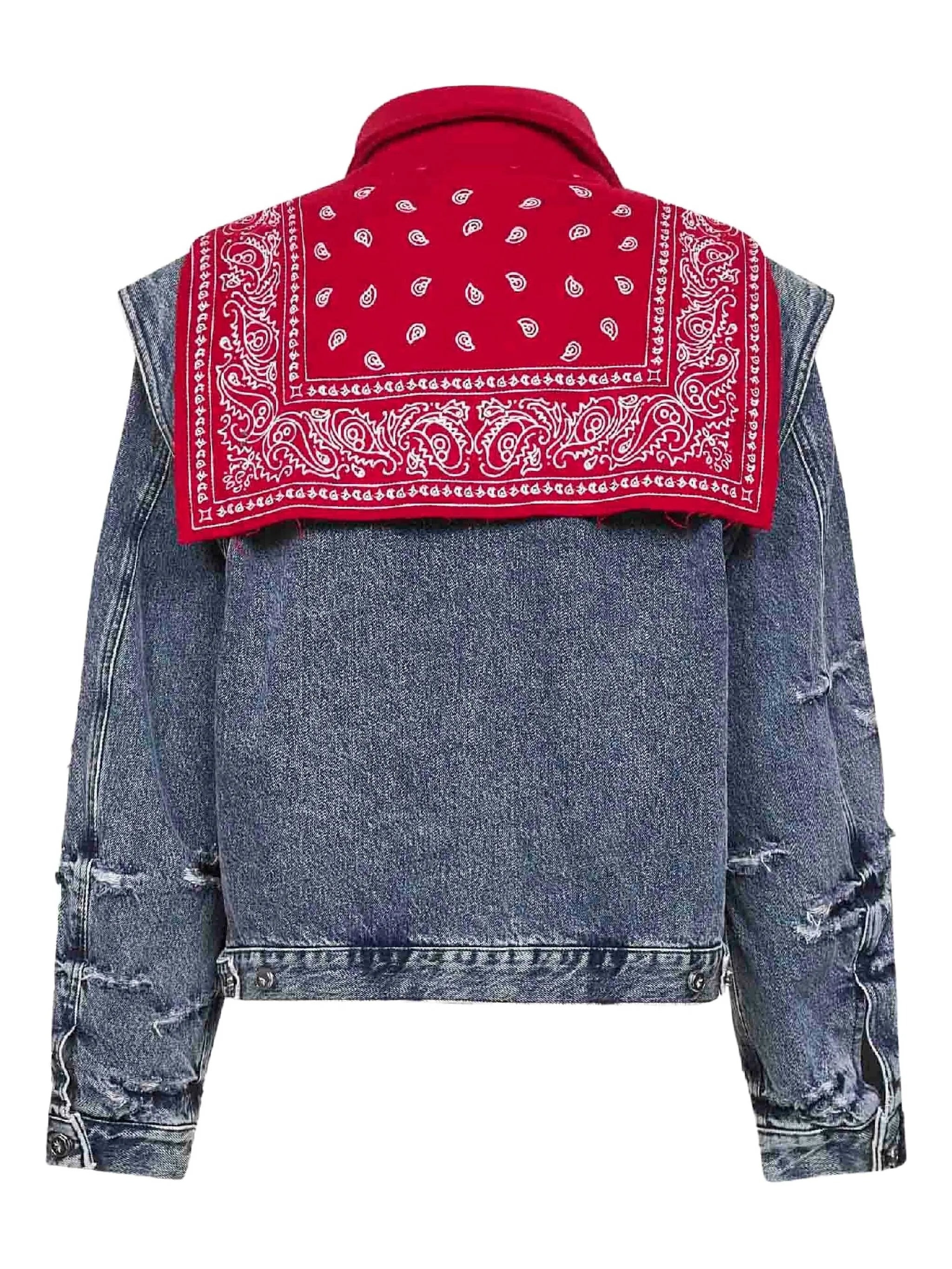 Pdf Zip-up Denim Jacket - 2