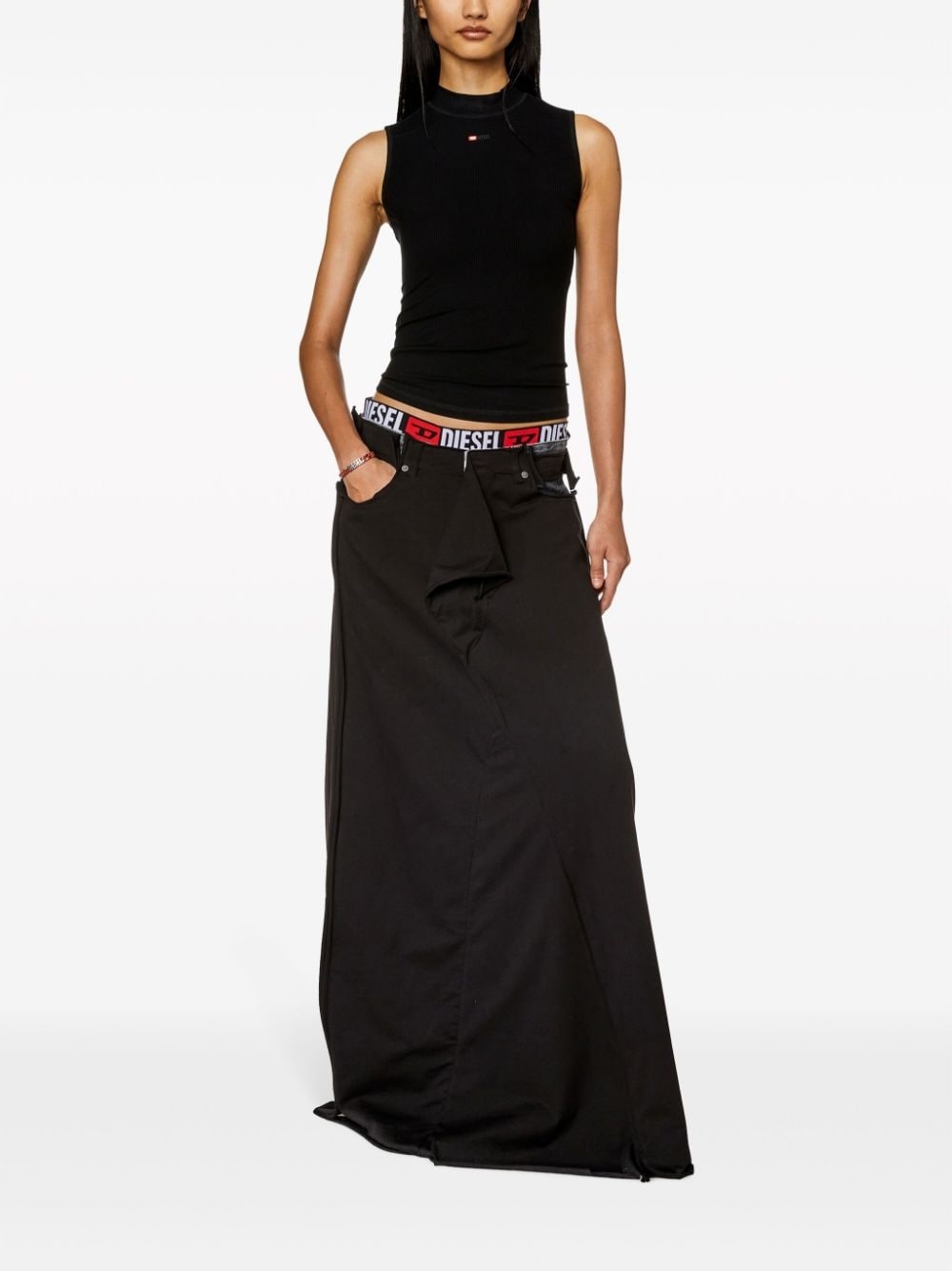 T-Mokky logo-embroidered tank top - 2