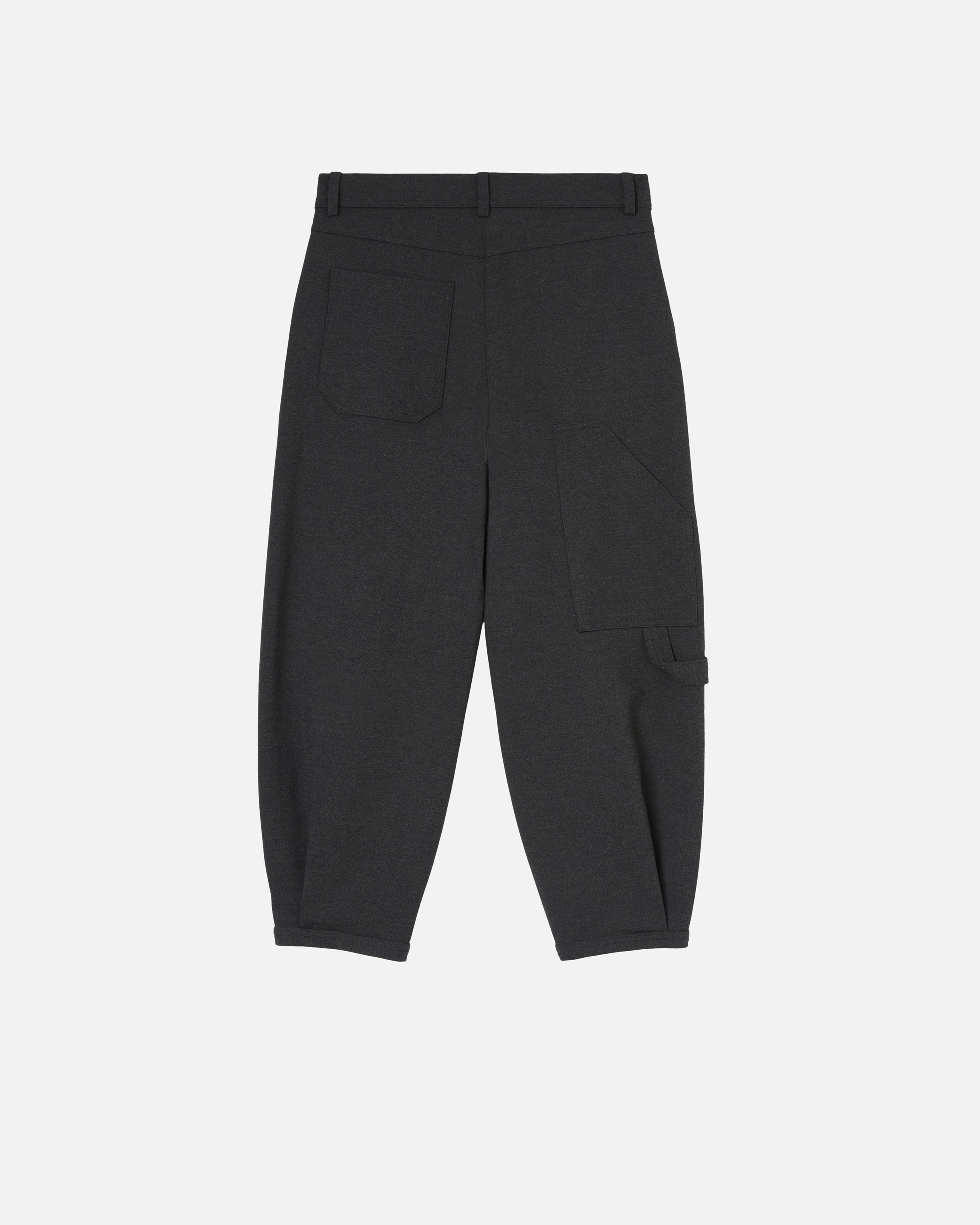 WIDE-LEG WORKWEAR TROUSERS WITH POCKETS - 6