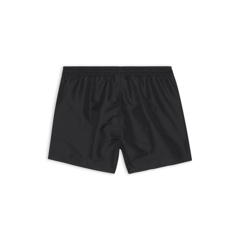 BALENCIAGA Men's Cities Saint Tropez Swim Shorts in Black outlook