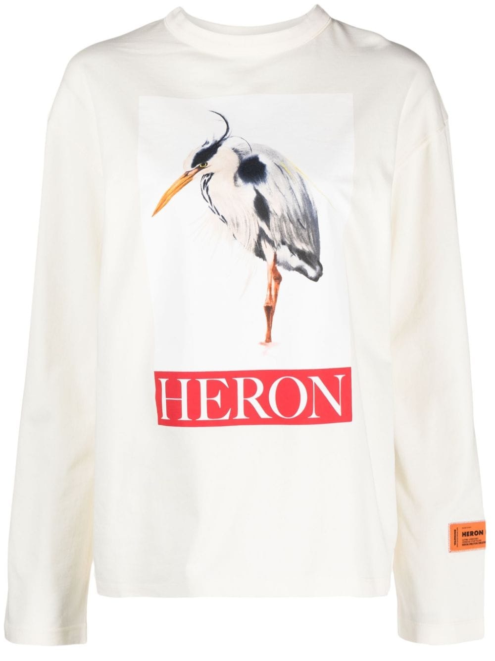 graphic-print cotton sweatshirt - 1