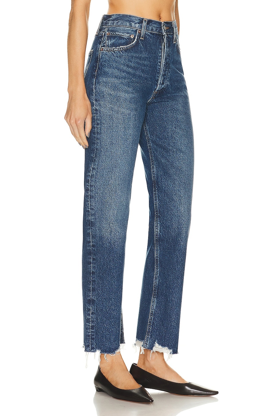 90s Pinch Waist High Rise Straight - 2