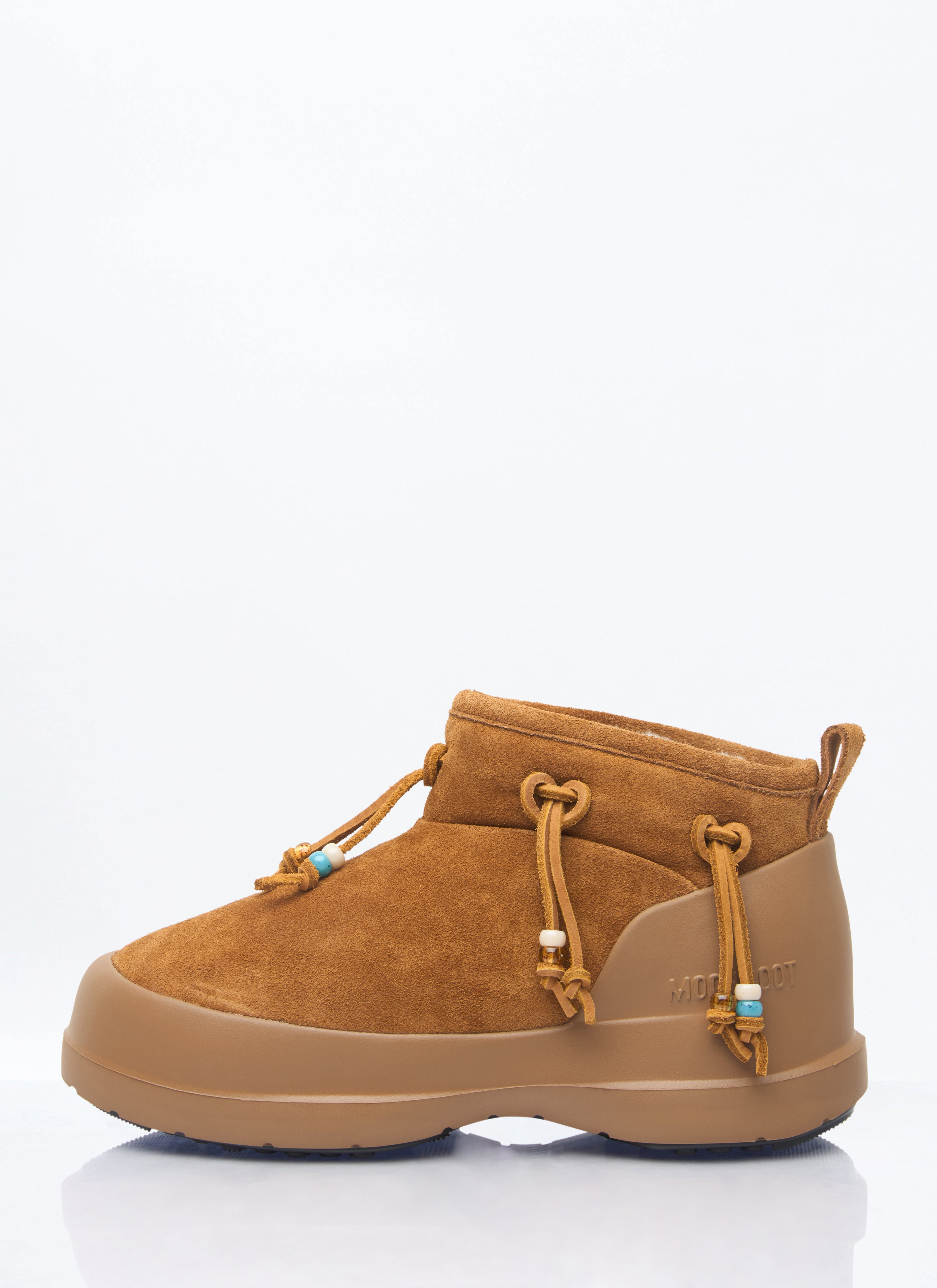 Moon Boot Women Luna Low Beads Suede Boots - 4