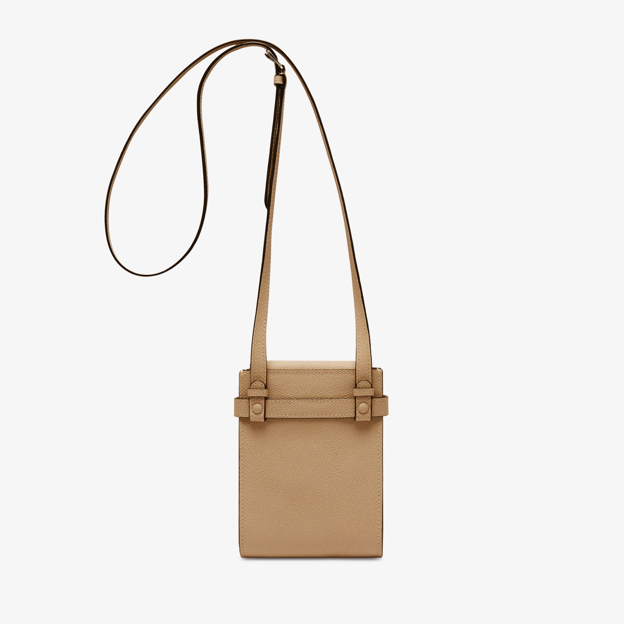Valextra – Brera B Slim Crossbody Bag – Beige Cachemire - 5