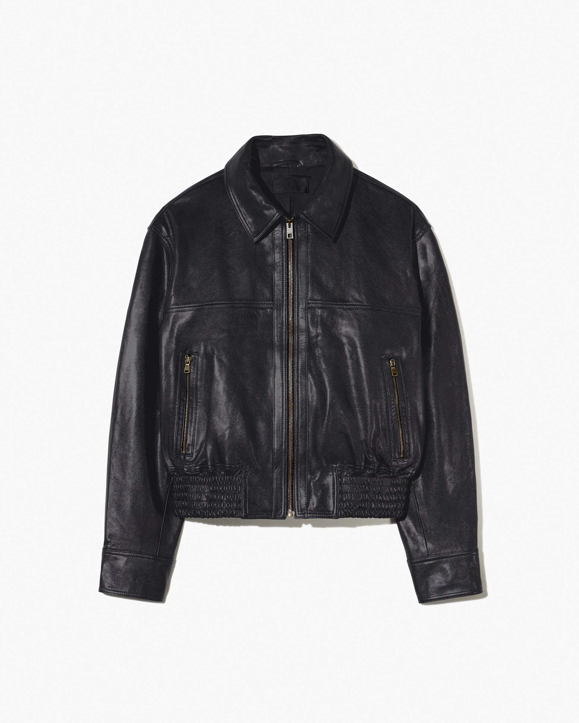 AIME LEATHER BOMBER JACKET - 1