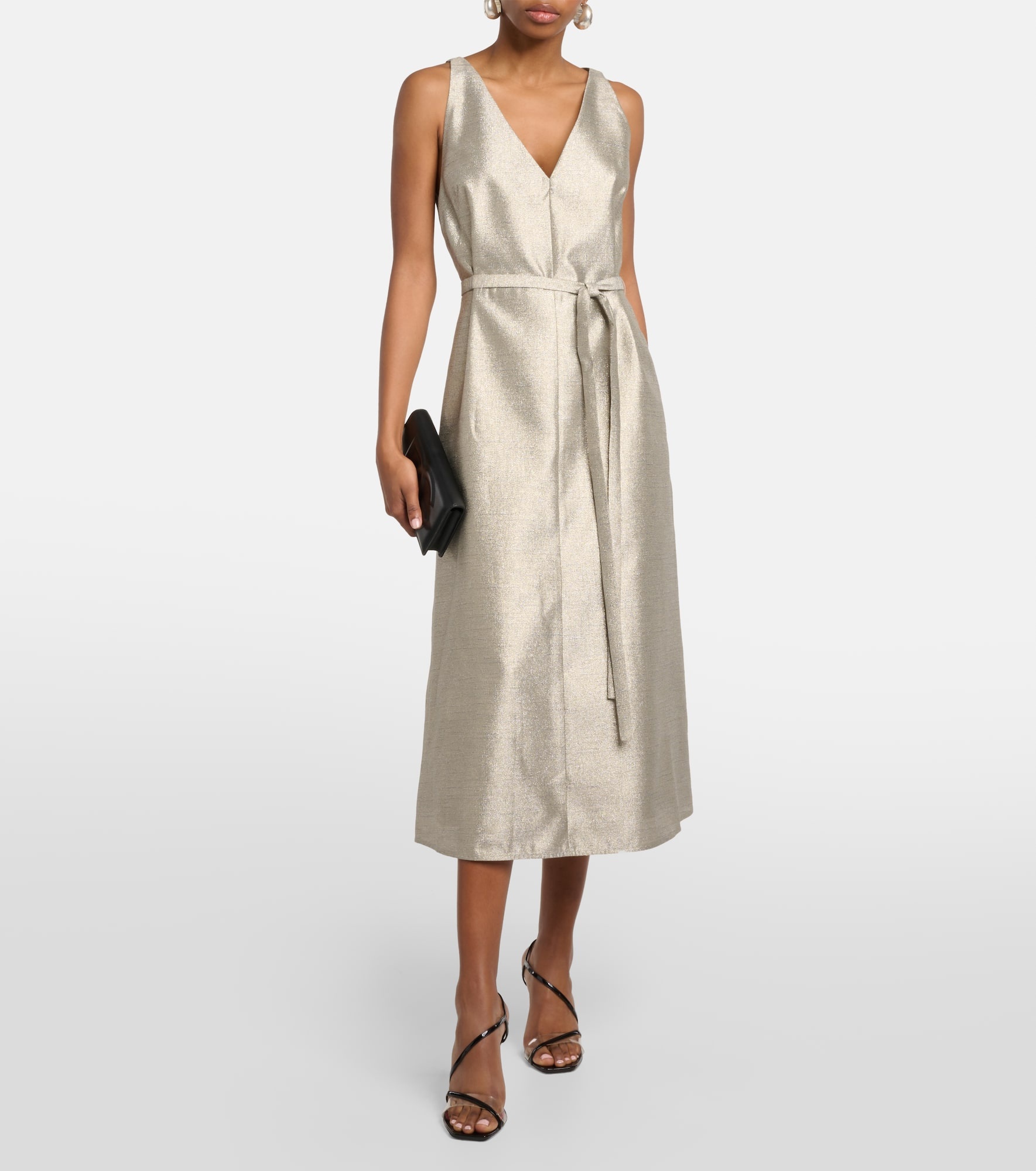 Desiree metallic midi dress - 2