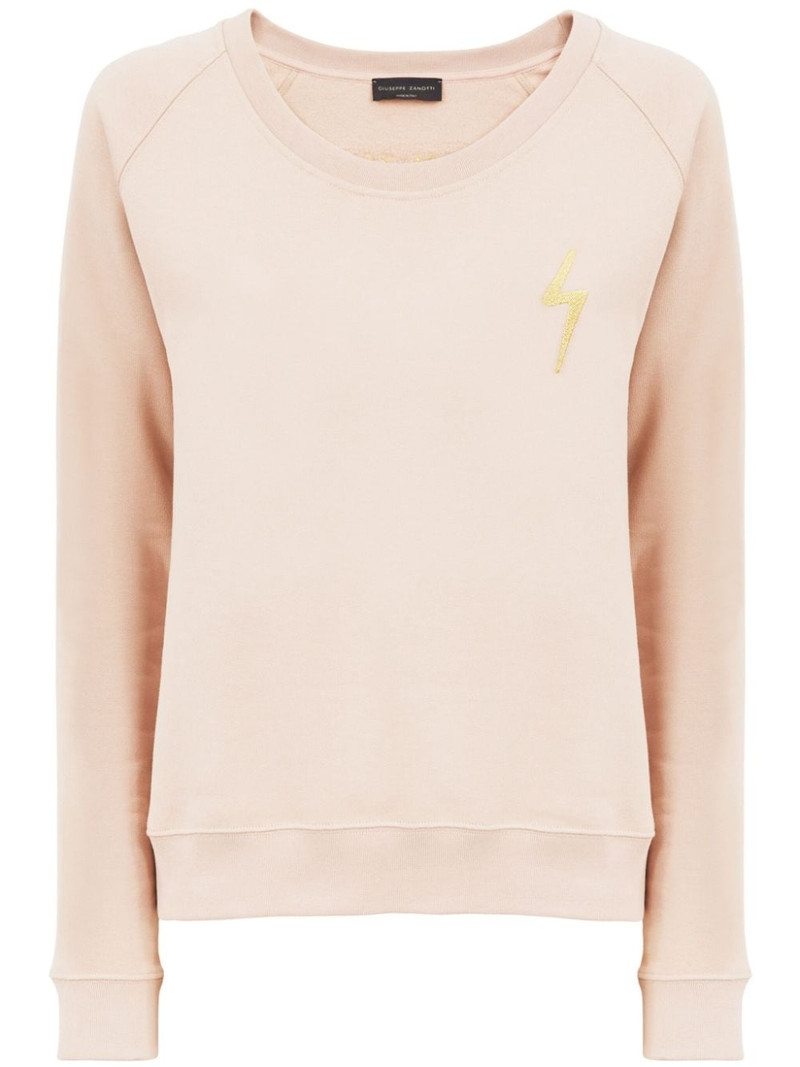 Hanane logo-embroidered cotton sweatshirt 1