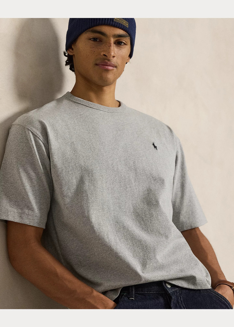 Relaxed Fit Jersey Crewneck T-Shirt 5