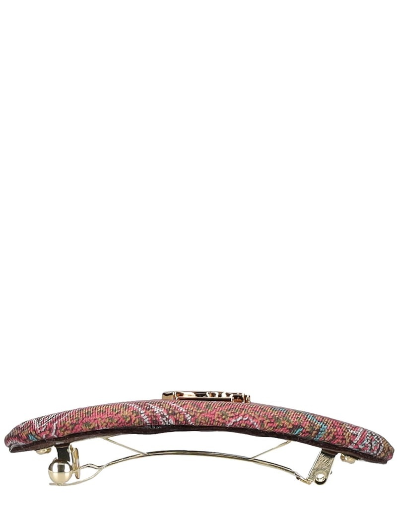 【Etro】Floral Paisley Silk Hair Clip Etro Paisley-Print Hair Clip - ShopStyle