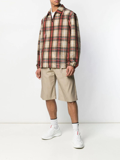 FENDI check shirt jacket outlook