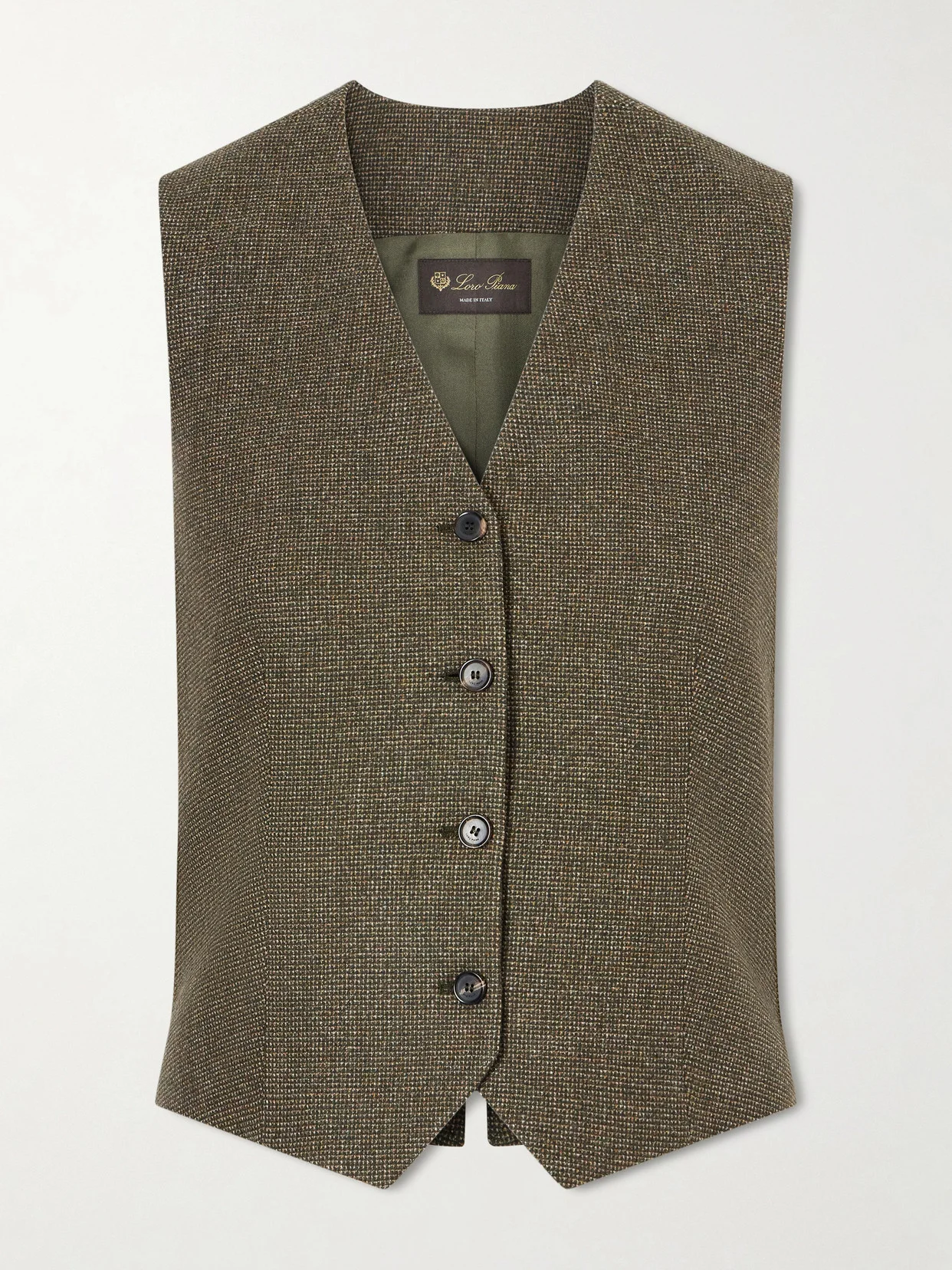 Wool And Cashmere-blend Vest - 1