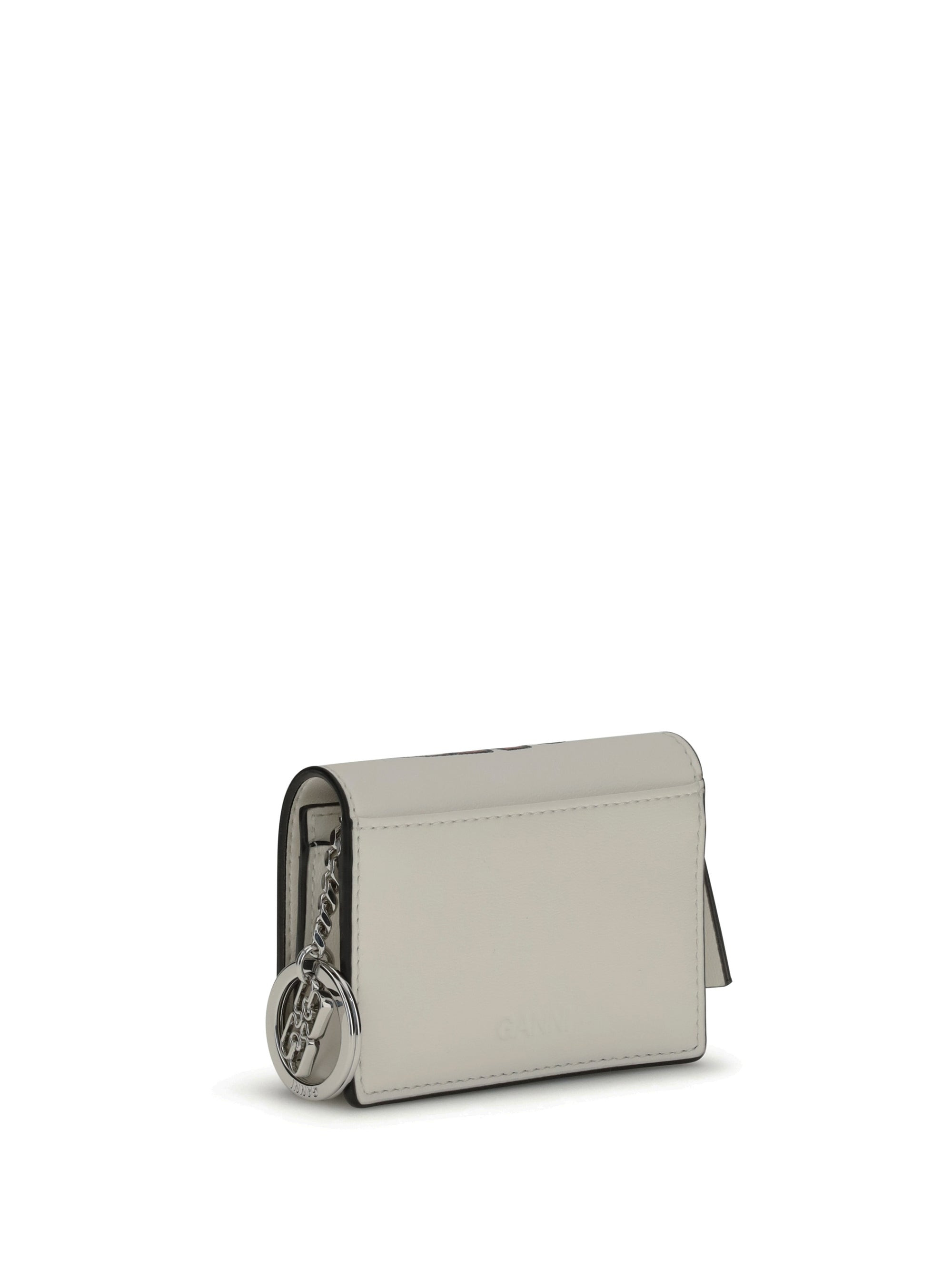 Ganni Women Ganni Card Holder With Flap Cat Signatur - 2