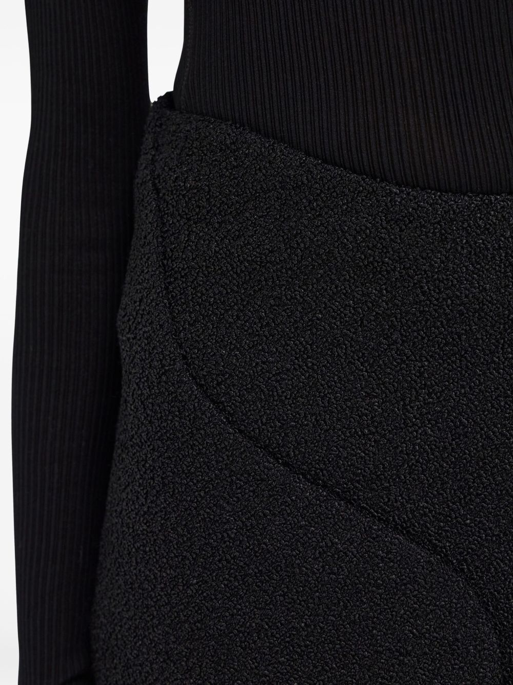 bouclé mini skirt - 5