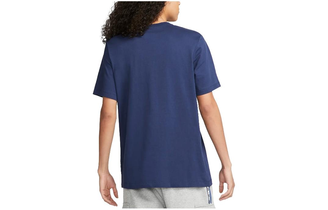 Nike JUST DO IT Logo T-Shirt 'Blue' AR5007-410 - 3
