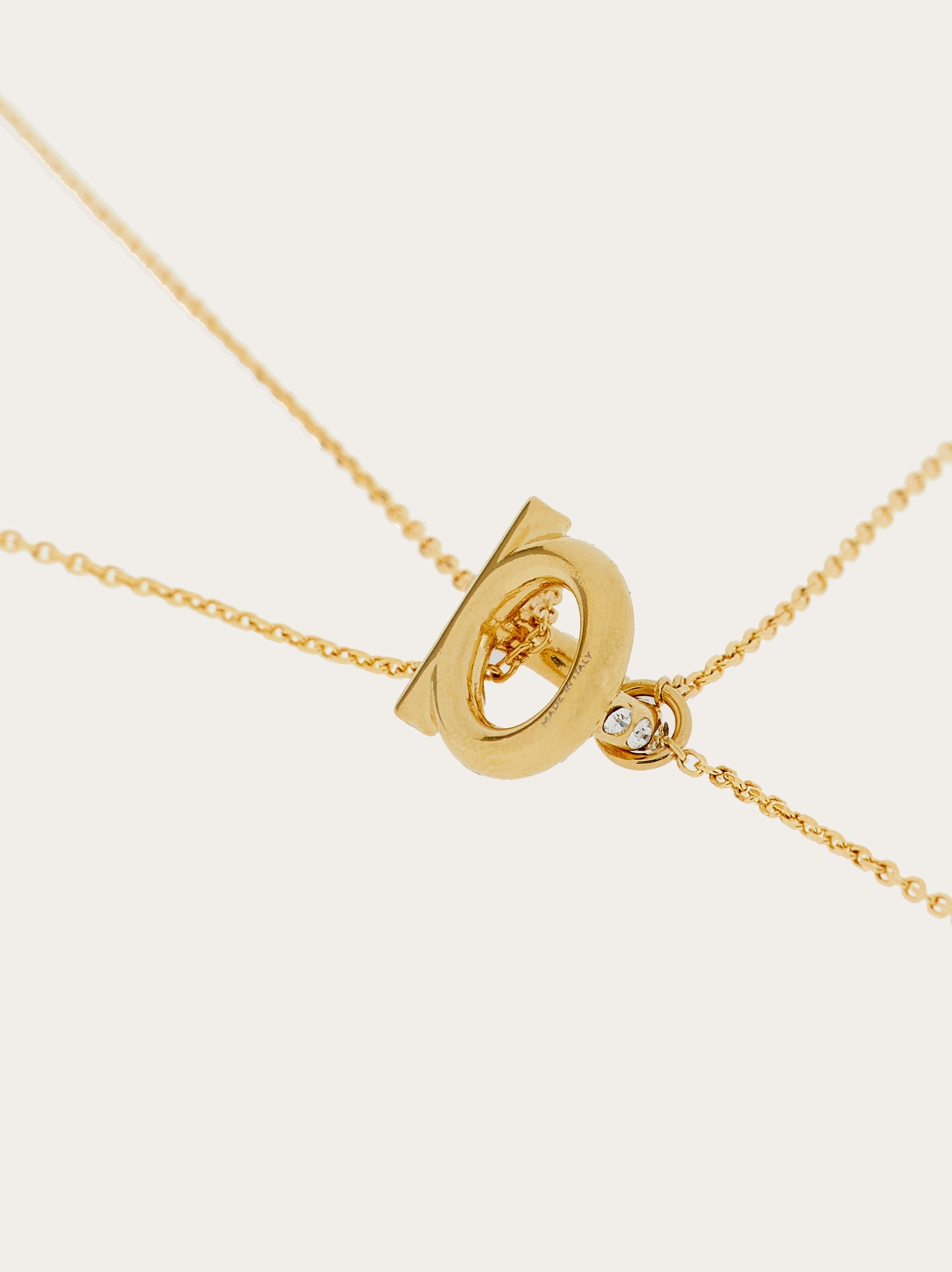 Gancini pendant necklace - 8
