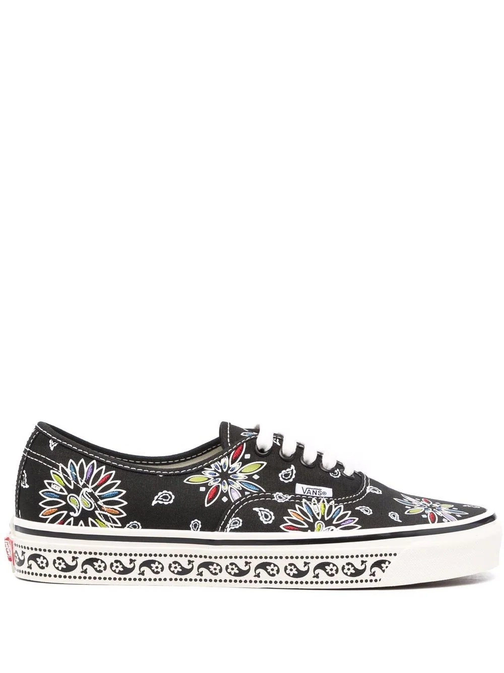 paisley low-top trainers - 1