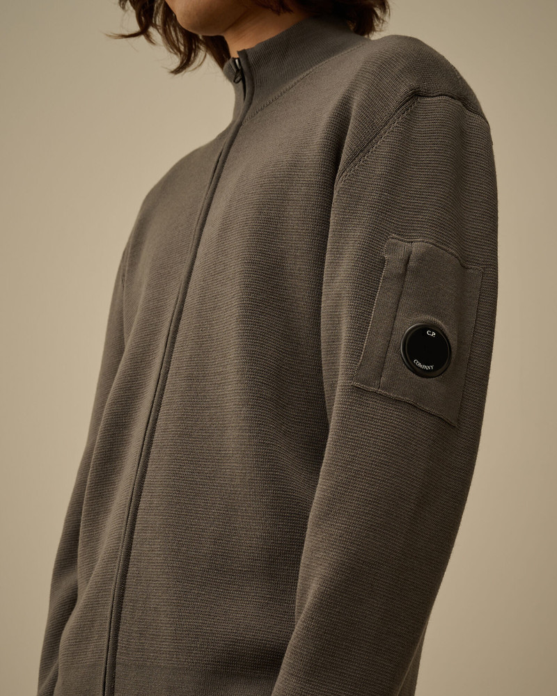 Re-Wool Full Zip Lens Cardigan 5