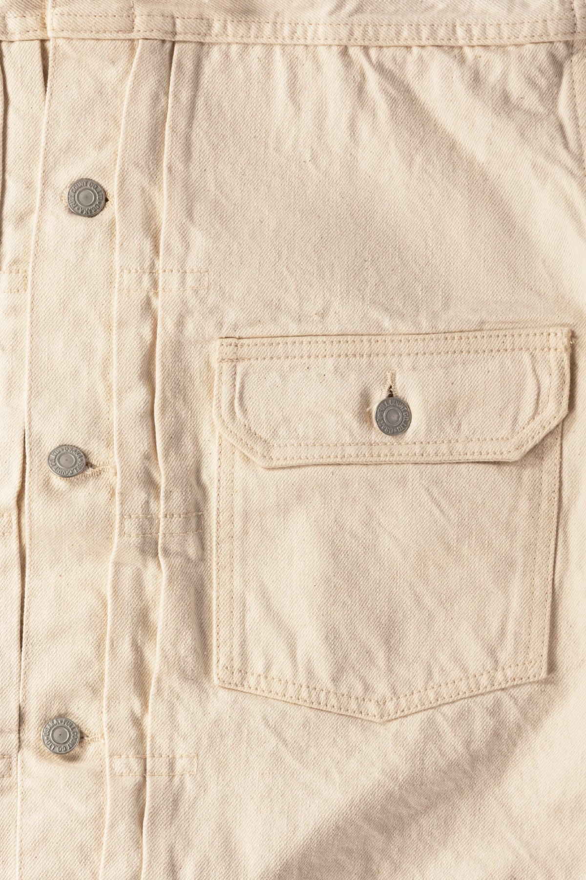 2107EC - Type 1 Denim Jacket - Ecru - 5
