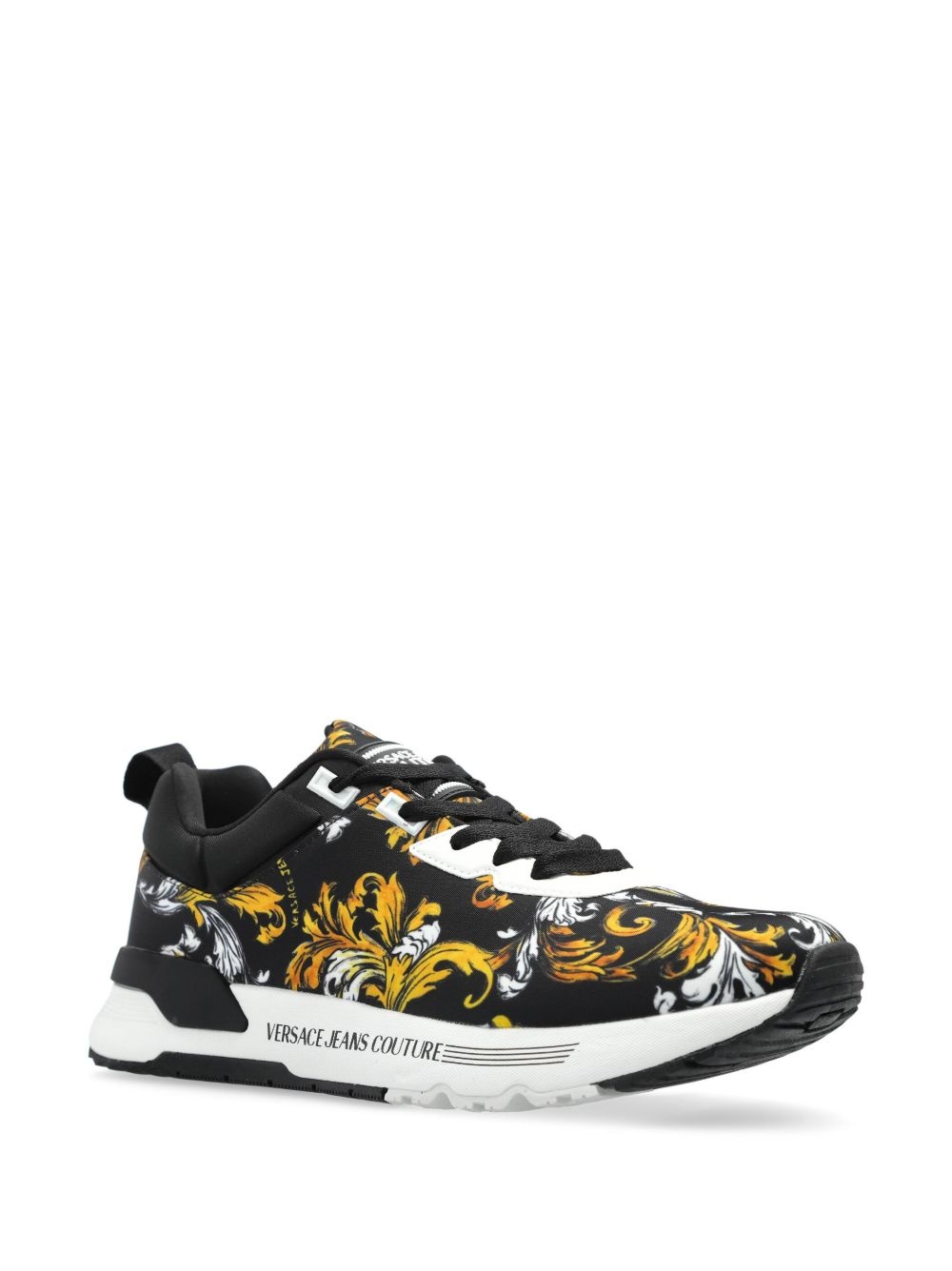 Barocco-print sneakers - 2