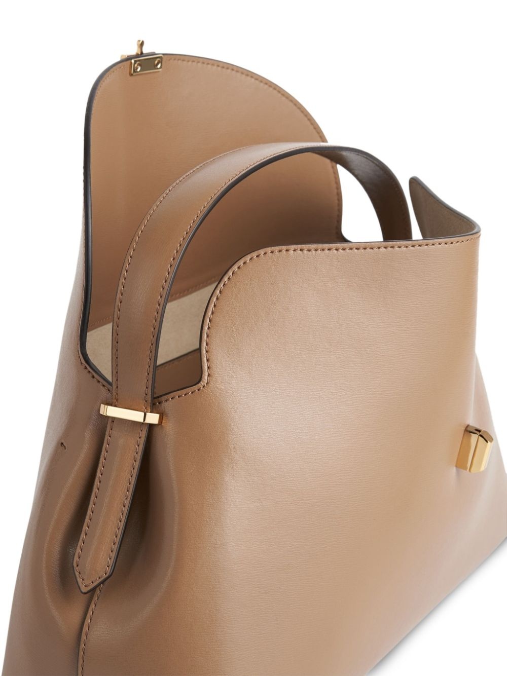 T-Lock leather top handle bag - 3