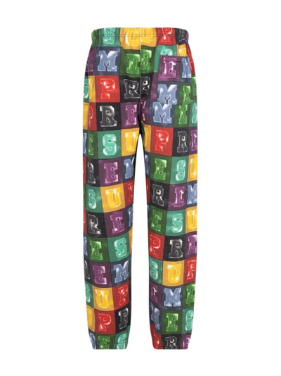 Supreme blocks-print track pants outlook