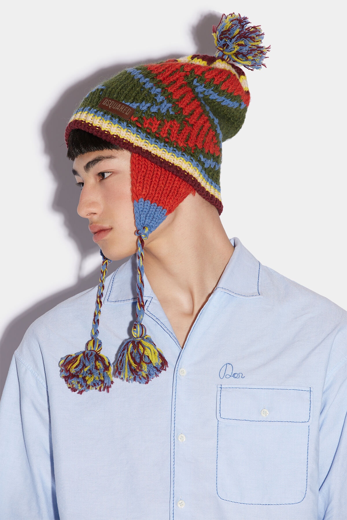 DROPPED NOTCH COLLAR SHIRT - 3