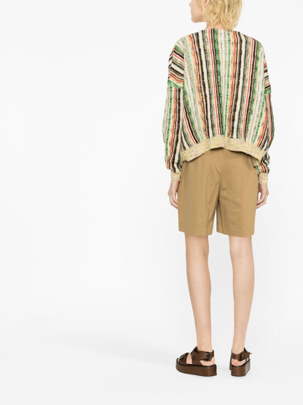 Vitelli striped cardigan - 4