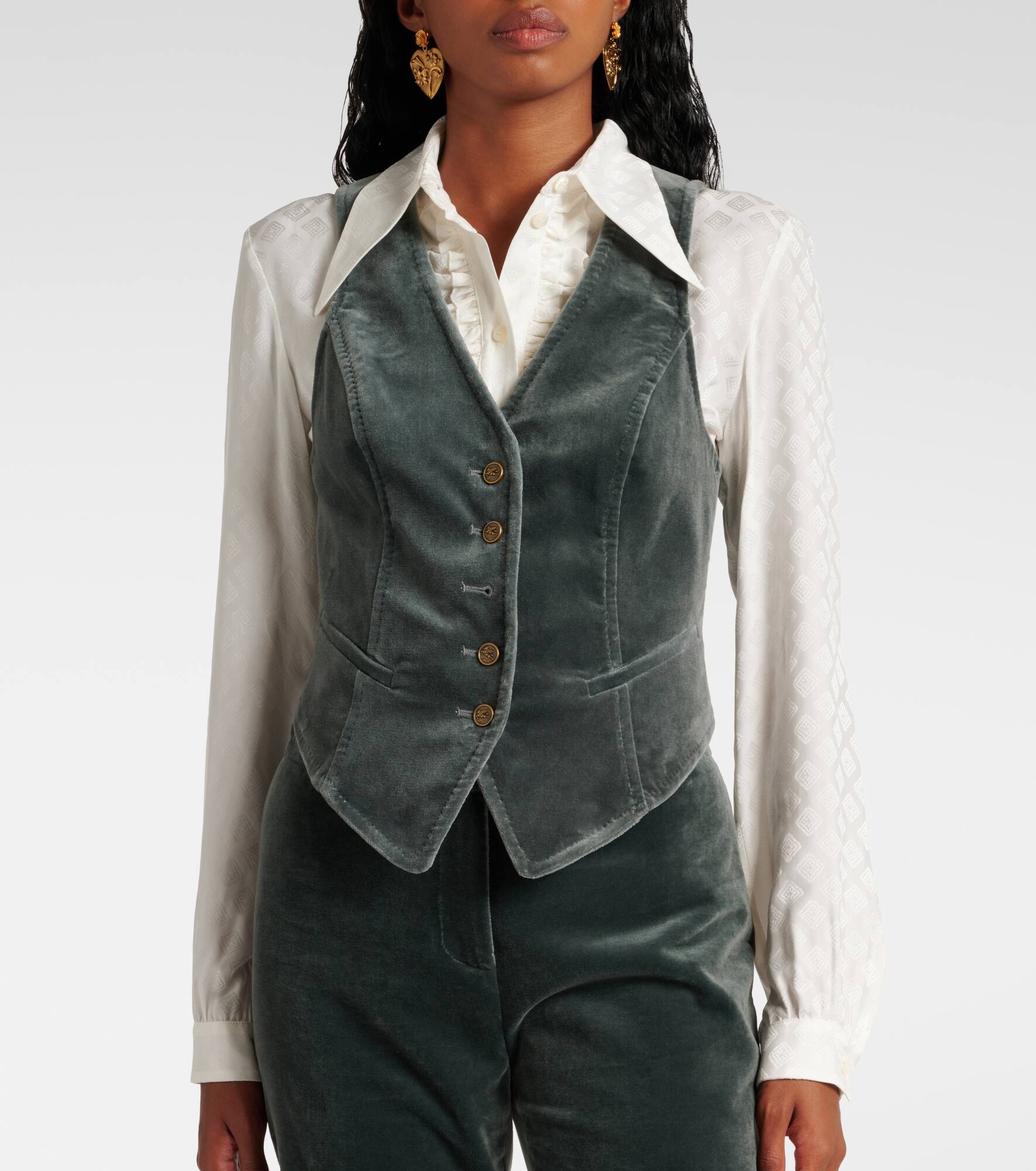 Velvet vest - 6