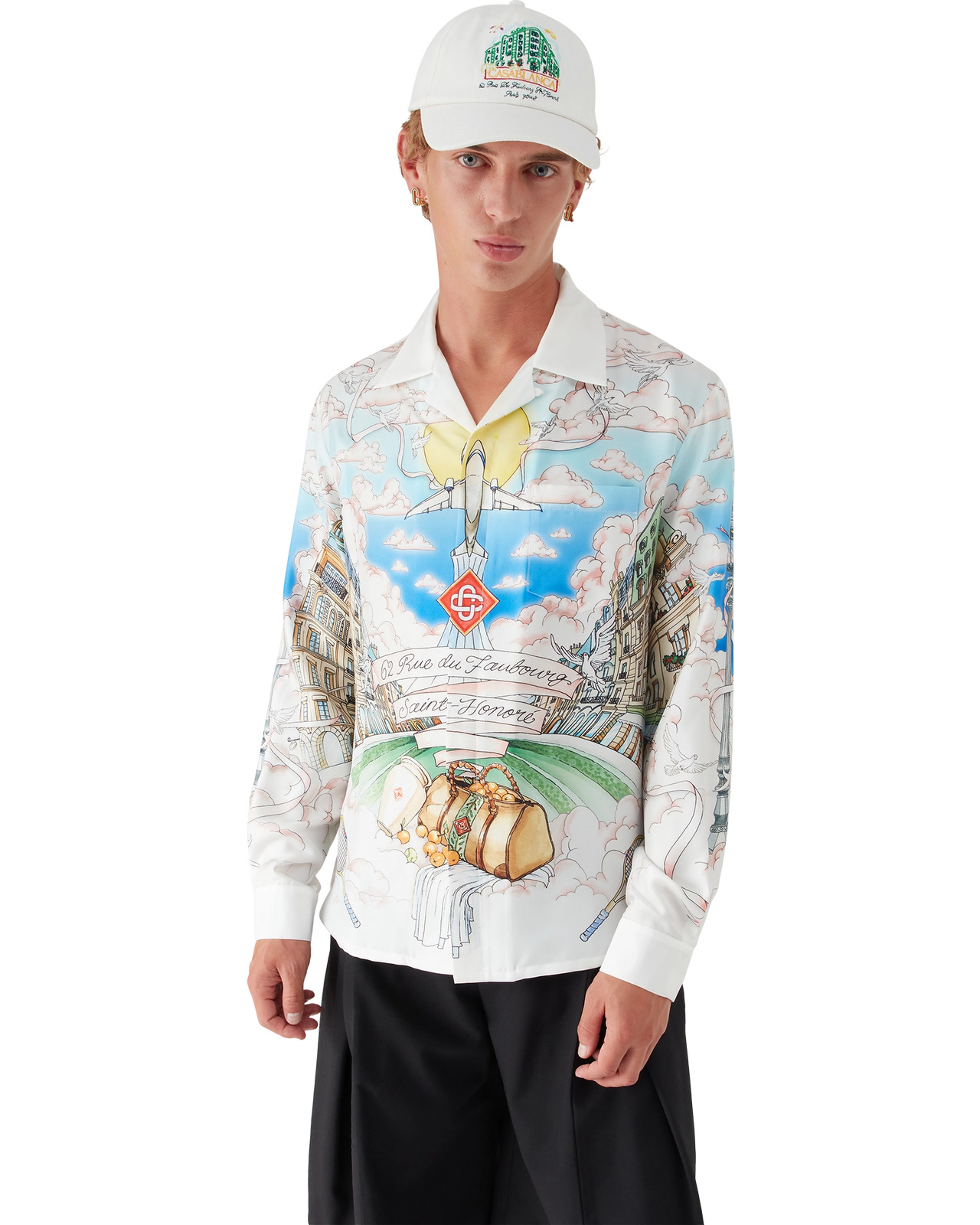Paris Store Long Sleeve Shirt | Casablanca Paris - 5