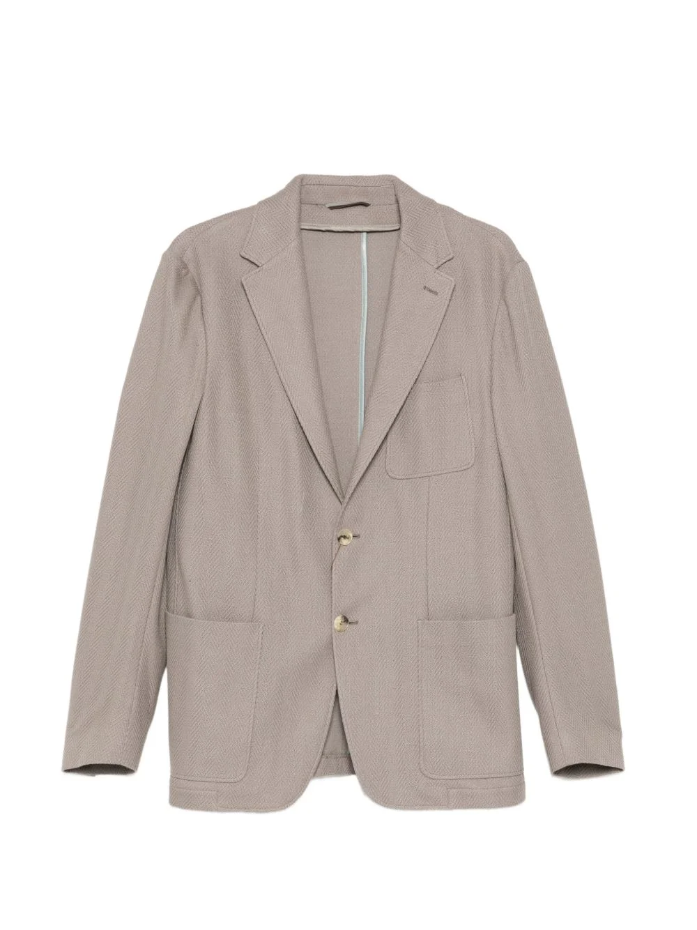 herringbone blazer - 1