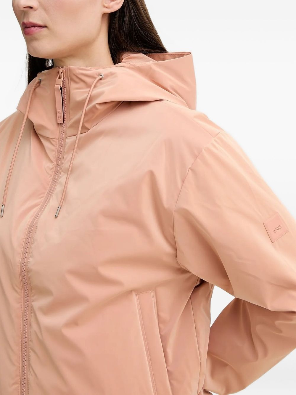 drawstring hooded jacket - 5