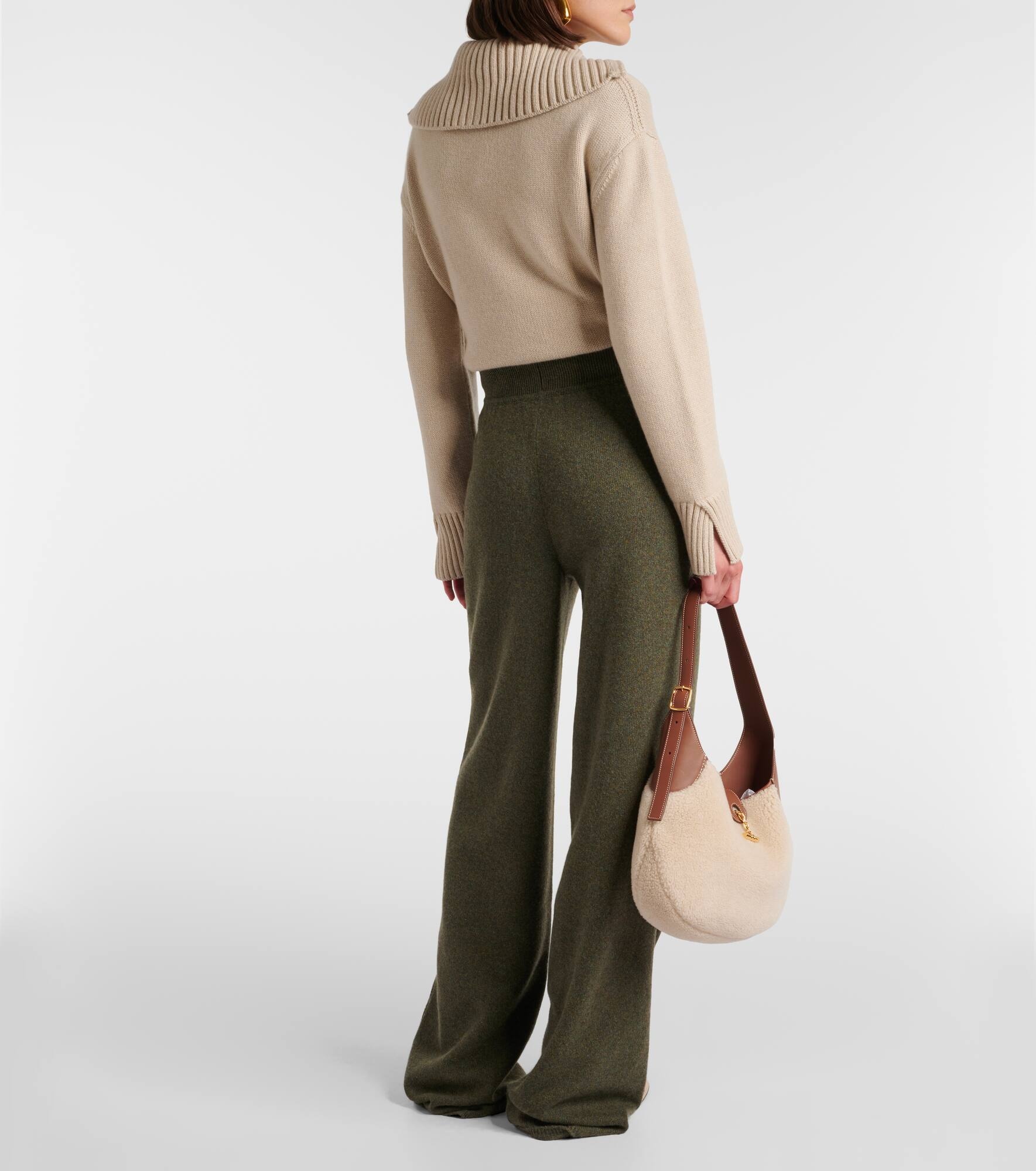 パンツ LORO PIANA NAPIER CASHMERE TROUSERS Napier Pants Baby Cashmere Coarsehair® Creamy Cashmere