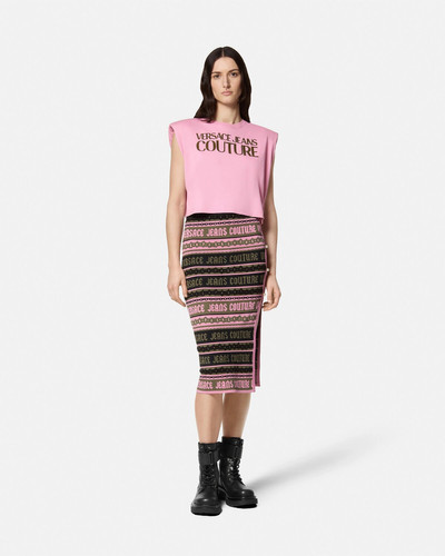 VERSACE JEANS COUTURE Logo Crop T-Shirt outlook