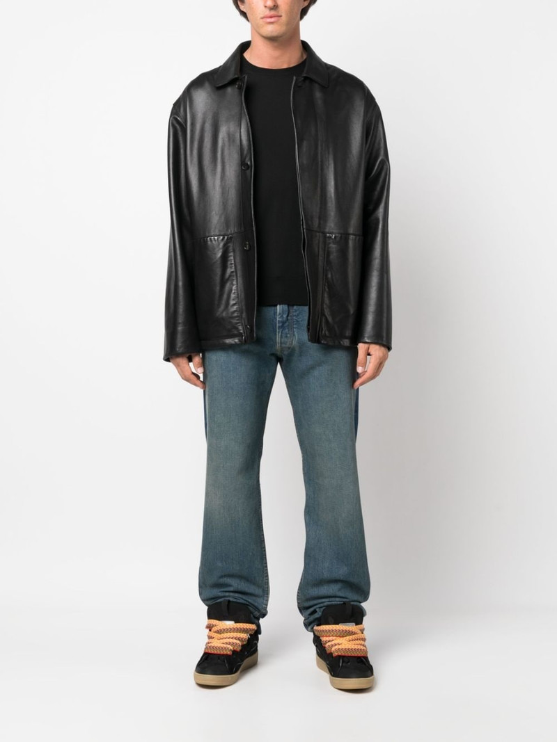 Lanvin crew-neck merino jumper outlook
