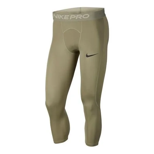 Nike Pro Quick Dry Training Tight Sports gym pants Green BV5644-320 - 1
