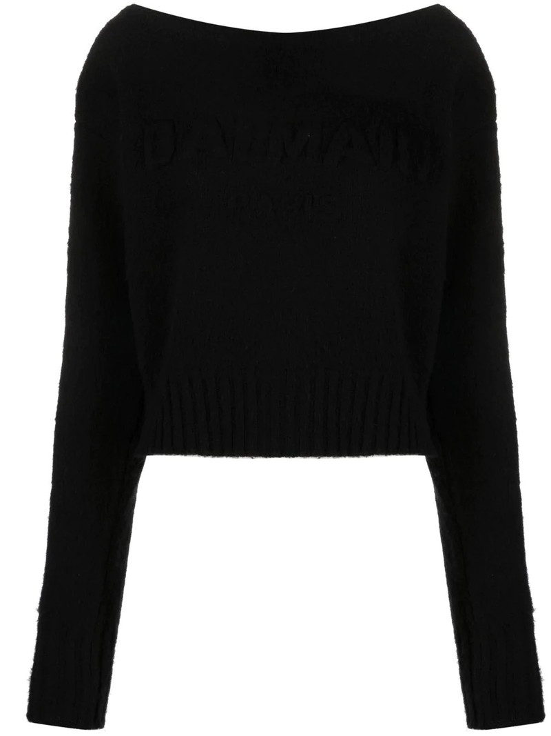 boat-neck jumper 1