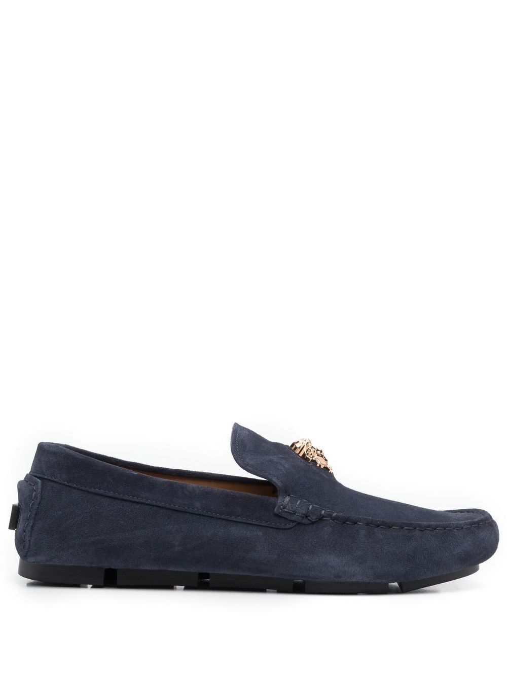 Medusa plaque loafers - 1