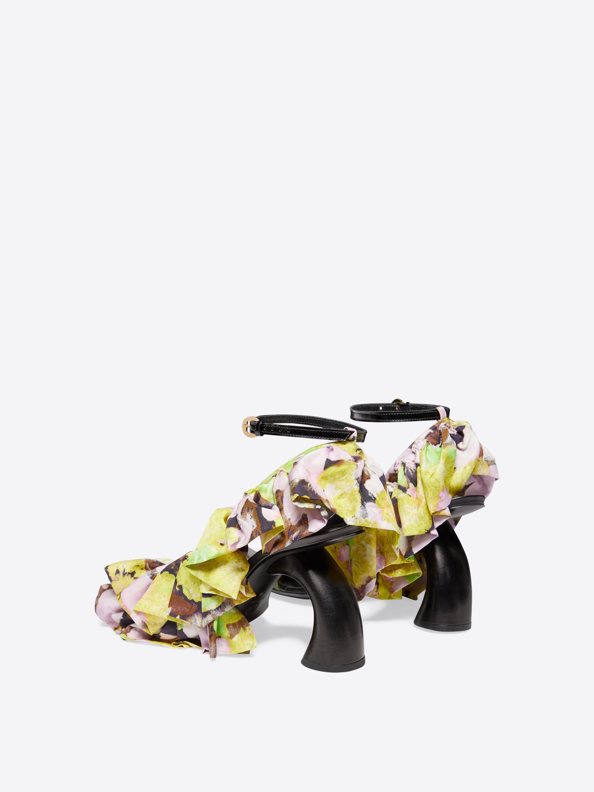 RUFFLED SANDALS - 4